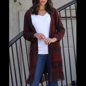 Plaid Cardigan